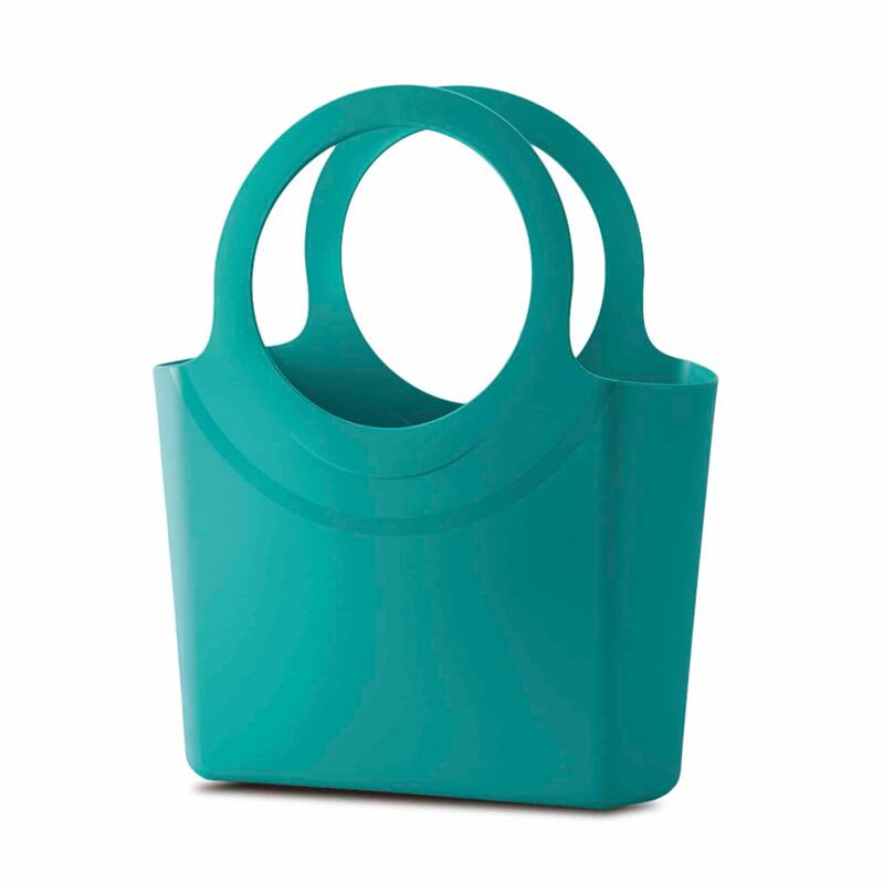 Gabrielle Multipurpose Bag Organizer, Washable Carry Bag for Beach, Groceries, Laundry - Made in Italy - Strawberry - Big