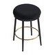 preview thumbnail 19 of 22, Modern 24.75" Set of 2 Bar Stools with Foam Padded Seat, Metal Legs for Dining Room Living Room and Bedroom