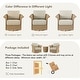 preview thumbnail 9 of 25, Spruce & Spring Patio Fruniture Outdoor Swivel Chair and Side Table