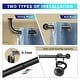 preview thumbnail 21 of 98, Energy-saving Wraparound Adjustable French Blackout Curtain Rod Set