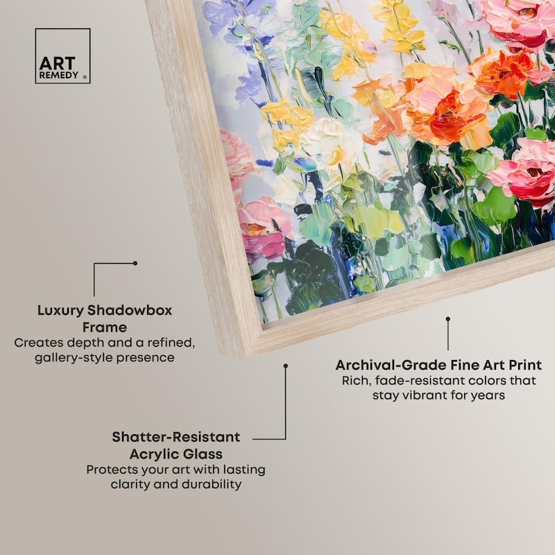 Summer Abundance II Shadowbox by Art Remedy