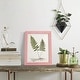preview thumbnail 109 of 138, Nature Printed Ferns IX -Framed Print w/glass-Cherry Red