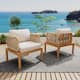 Option Teak+ Beige (Set of2)