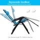 preview thumbnail 5 of 11, Costway Oversize Lounge Chair Patio Heavy Duty Folding Recliner - Single