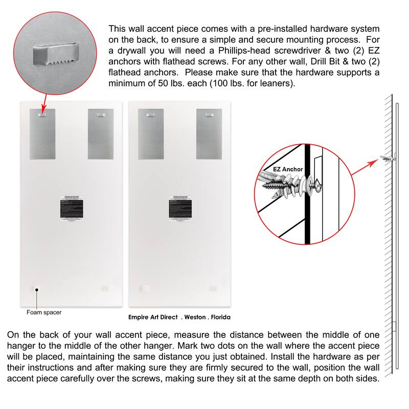 "Ink Drop Crane" Glass Wall Art Printed on Frameless Free Floating Tempered Glass Panel - Blue