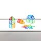 preview thumbnail 8 of 7, Polydron KinderMag Starter Set, Translucent, 48 Pieces