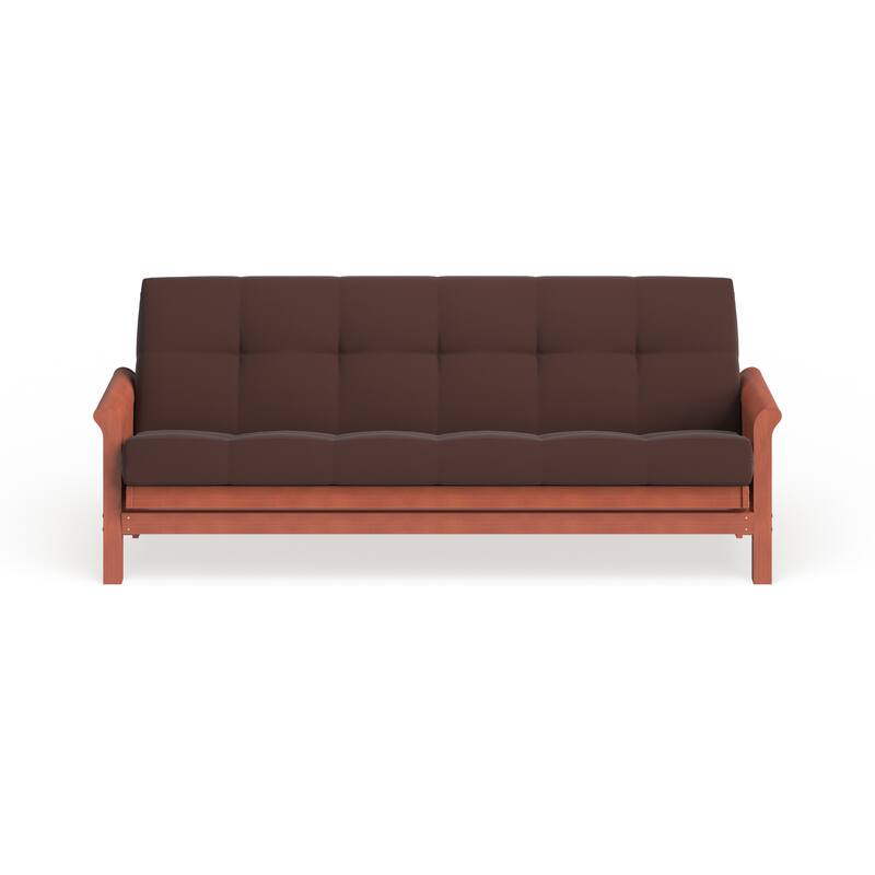 6-inch Thick Twill Futon Mattress (Twin, Full, or Queen)