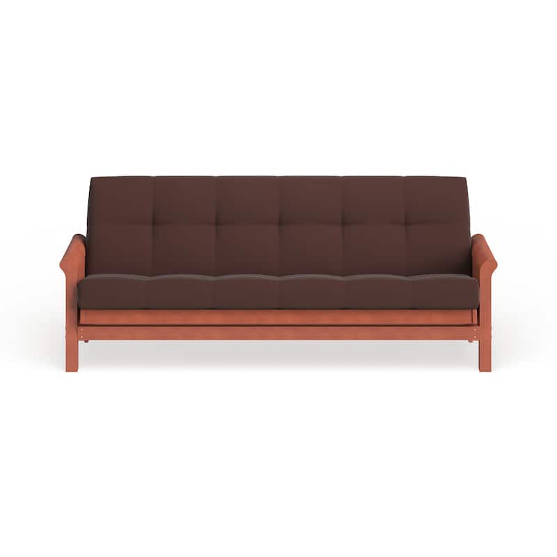 6-inch Thick Twill Futon Mattress (Twin, Full, or Queen)