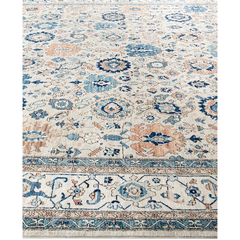 Serapi One-of-a-Kind Hand-Knotted Area Rug - Beige - 9' 9" x 14' 0"