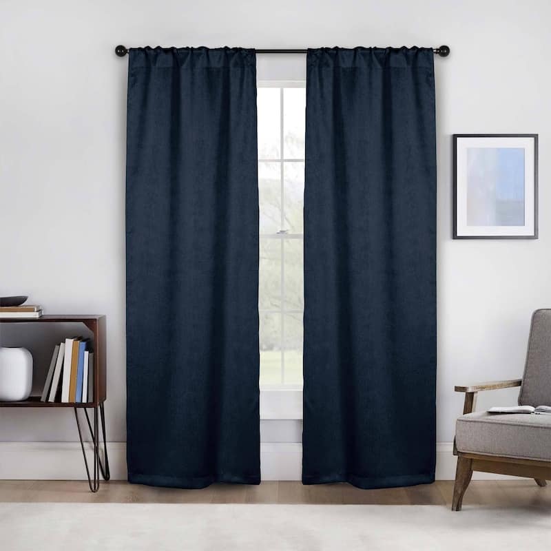 Superior Senna Washable Room Darkening Curtains, Set of 2 Panels
