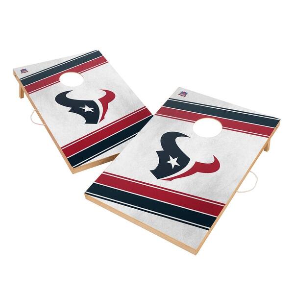 slide 2 of 5, Houston Texans NFL 2x4 Tailgate Cornhole Boards Include Carrying Case