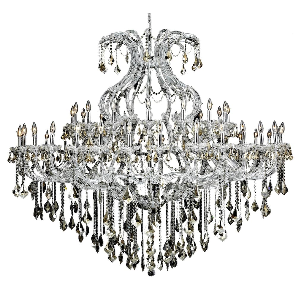 Fleur Illumination Collection Chandelier D:72in H:60in Lt:49 Chrome Finish