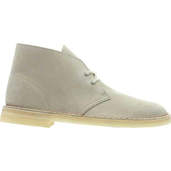 clarks men's desert boot sand suede