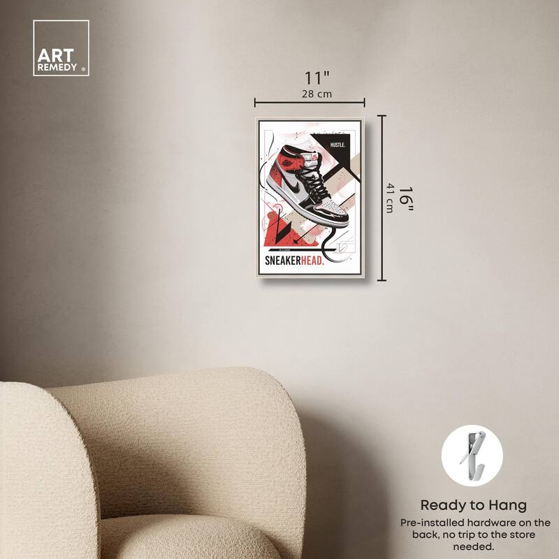 Stylish Sneakerhead Canvas by Art Remedy