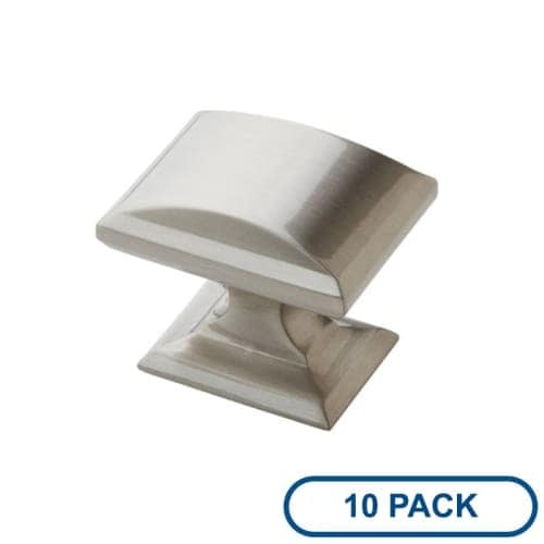 Amerock BP29340-10PACK Candler 1-1/4 Inch Long Rectangular Cabinet Knob - Package of 10