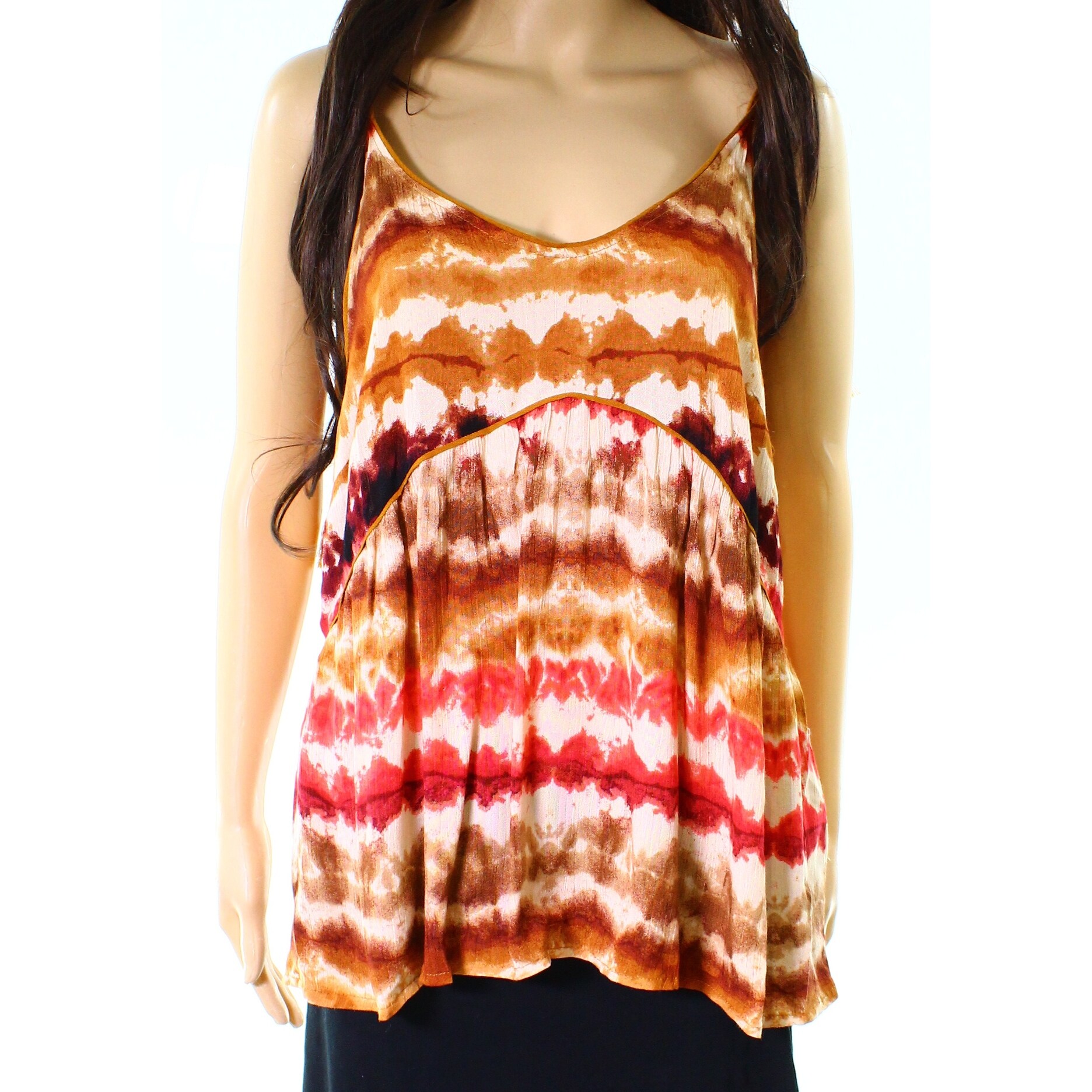 Shop Living Doll New Cayenne Red Size Xl Junior Abstract Print