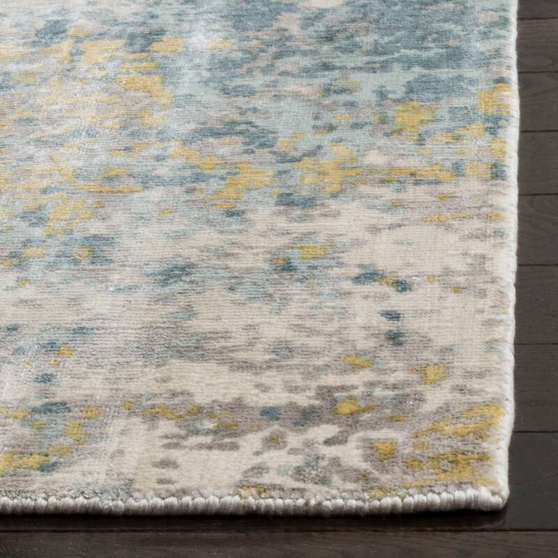 SAFAVIEH Handmade Mirage Romana Modern Abstract Viscose Rug