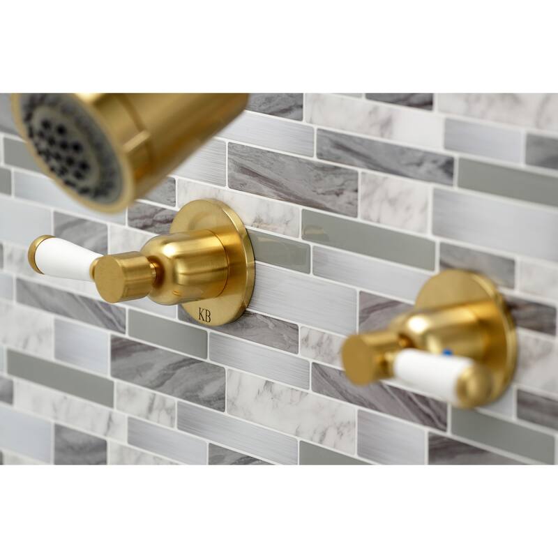 Kingston Brass Paris Two-Handle Tub and Shower Faucet