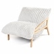 preview thumbnail 50 of 58, Pillow Saxx Dream Lounger with Wood Frame - 3-in-1 Bean Bag