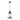 Atlas Lighting Renford 8'' Wide 3-Light Outdoor Pendant - Architectural Bronze - 8 inch W