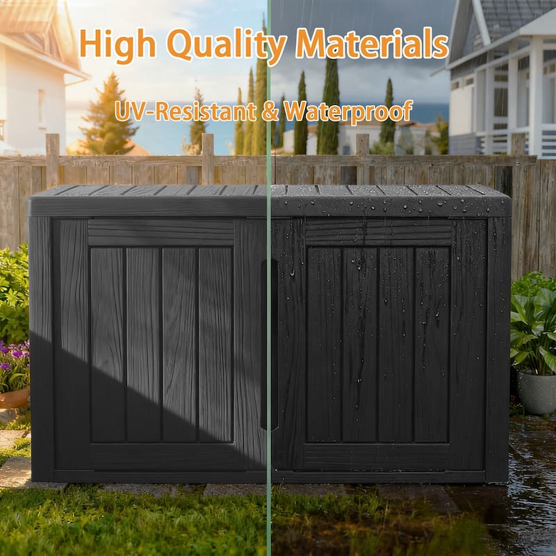 Resin outdoor cat house weatherproof anti-scratch anti-bite stray cats