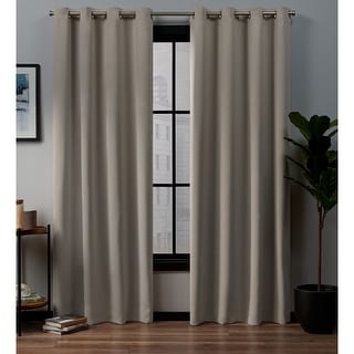 ATI Home Academy Total Blackout Grommet Top Curtain Panel Pair