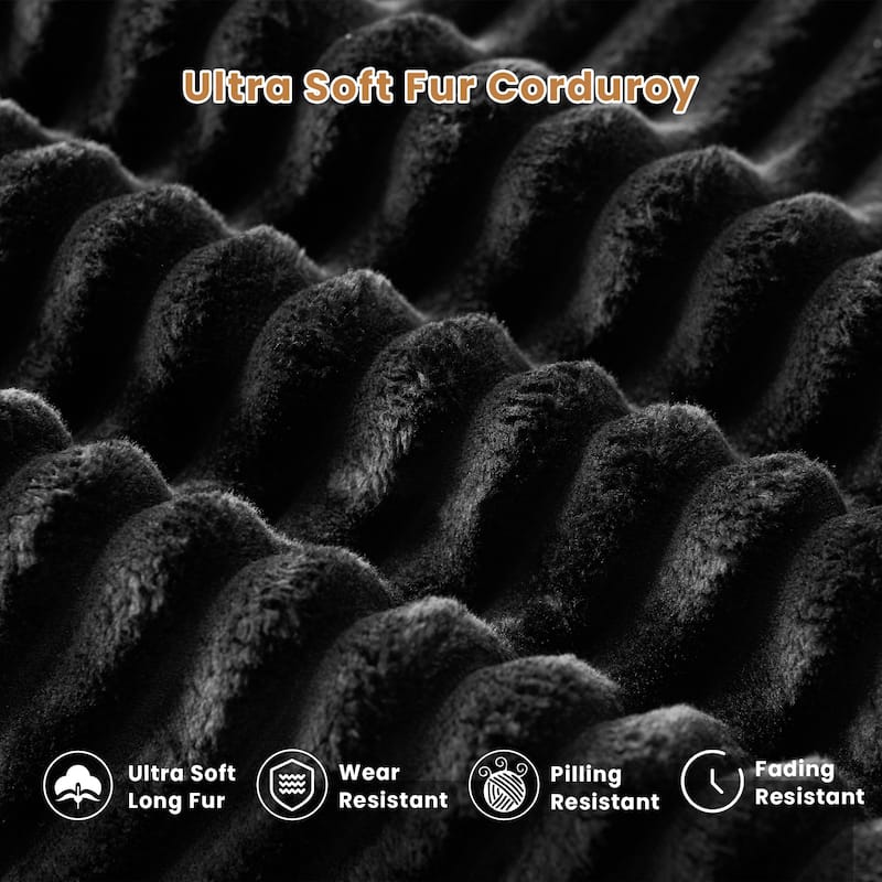 HOOOWOOO Modular Plush Upholstery L-shaped Sofa with Chaise Lounge