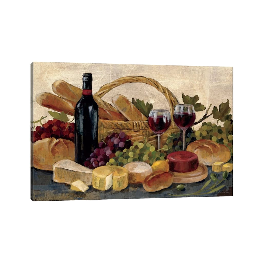 iCanvas "Tuscan Evening Wine " by Silvia Vassileva Canvas Print