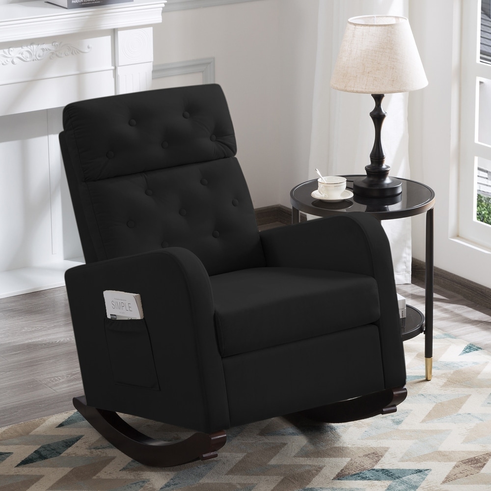 Black nursery glider cheap