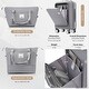 preview thumbnail 16 of 39, Front Opening 20-Inch Carry-On Luggage with Expandable Travel Bag Set