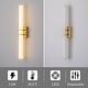 preview thumbnail 23 of 26, Mid-Century Modern LED Wall Sconce Bathroom Vanity Light with 3-CCT Selectable Light