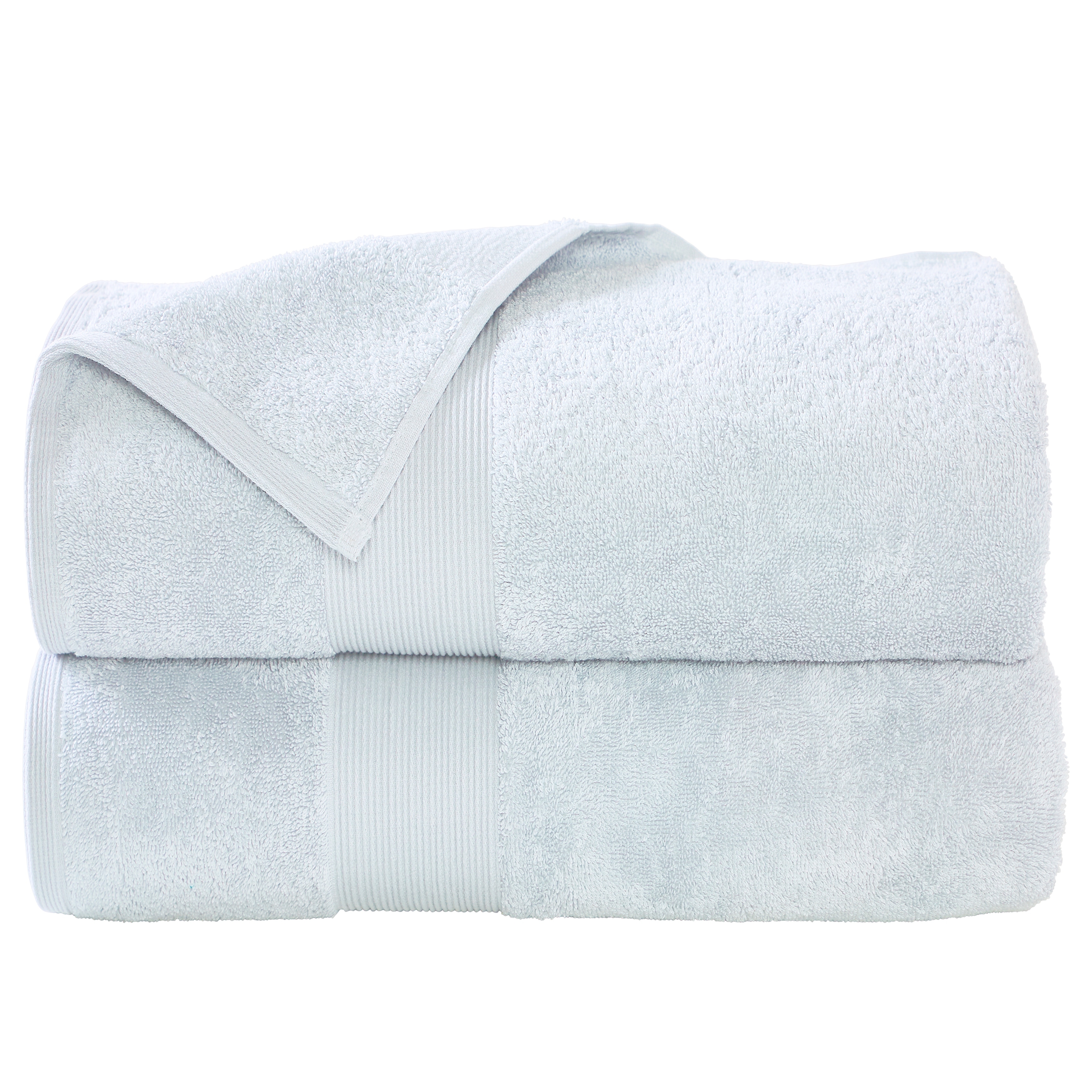 Luxury Large Bath Sheet Set of 2 - 35x70 Inches by Fabstyles-image