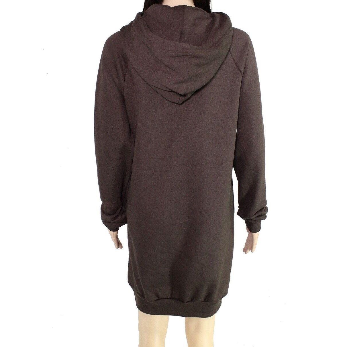 flex fleece hoodie dress