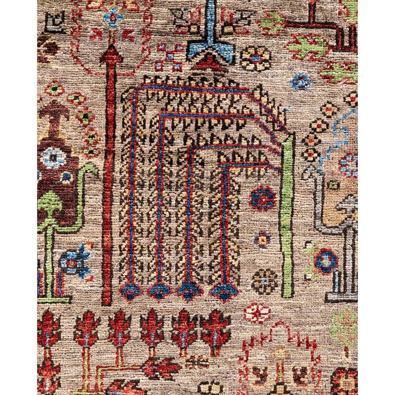 Serapi One-of-a-Kind Hand-Knotted Area Rug - Brown - 8' 1" x 10' 0"