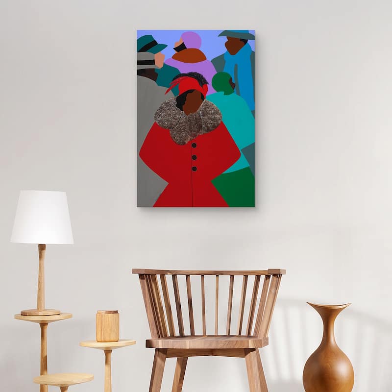 Spirit of Zora by Synthia SAINT JAMES Canvas Art Print