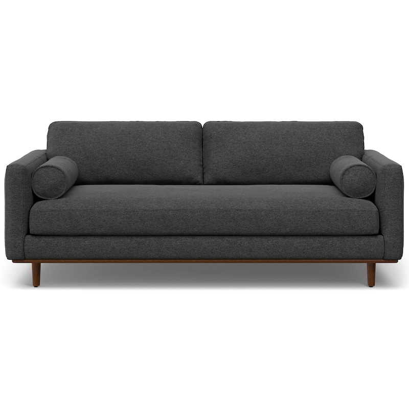 WYNDENHALL Brixley 89 inch Wide Mid-Century Modern Sofa - 88.8" W x 38.25" D x 34" H 