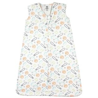 Luvable Friends Baby Boy Sleeveless Jersey Cotton Sleeping Bag, Sack, Blanket, Sports Jersey