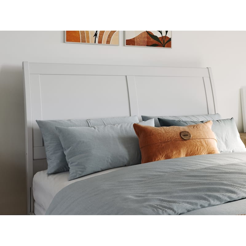 AFI Portland Platform Bed with Matching Footboard & Storage Drawers