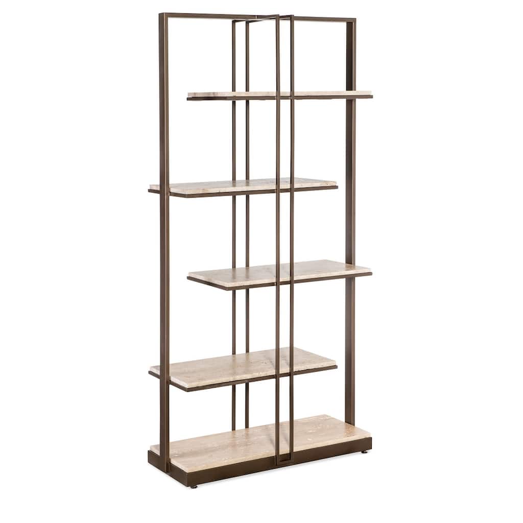 Hooker Furniture M24-50350-00 Granger 38" Wide 4 Shelf Metal,