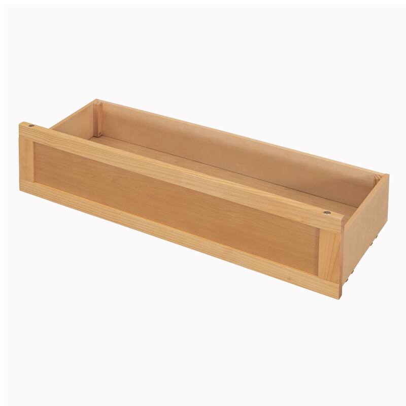 Elegant Bed Frame with Rattan Headboard and Sockets