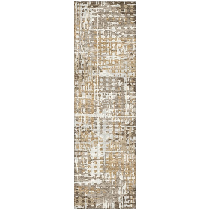 Premium Washable Super Soft Hatch Diamond Mayfield Rug