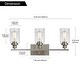 preview thumbnail 13 of 18, Modern Bathroom Lights Fixture 3-Lights Vanity Lighting