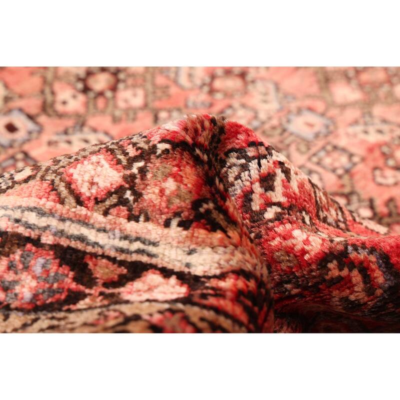 ECARPETGALLERY Hand-knotted Andelz Red Wool Rug - 4'1 x 14'9