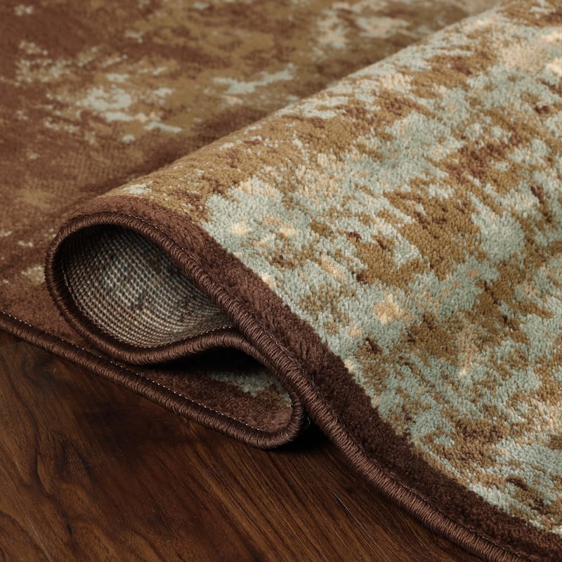 Superior Acid Wash Modern Gradient Indoor Area Rug or Runner