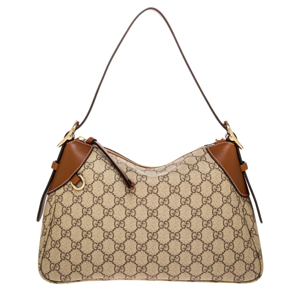 Gucci GG Emblem Medium Shoulder Bag