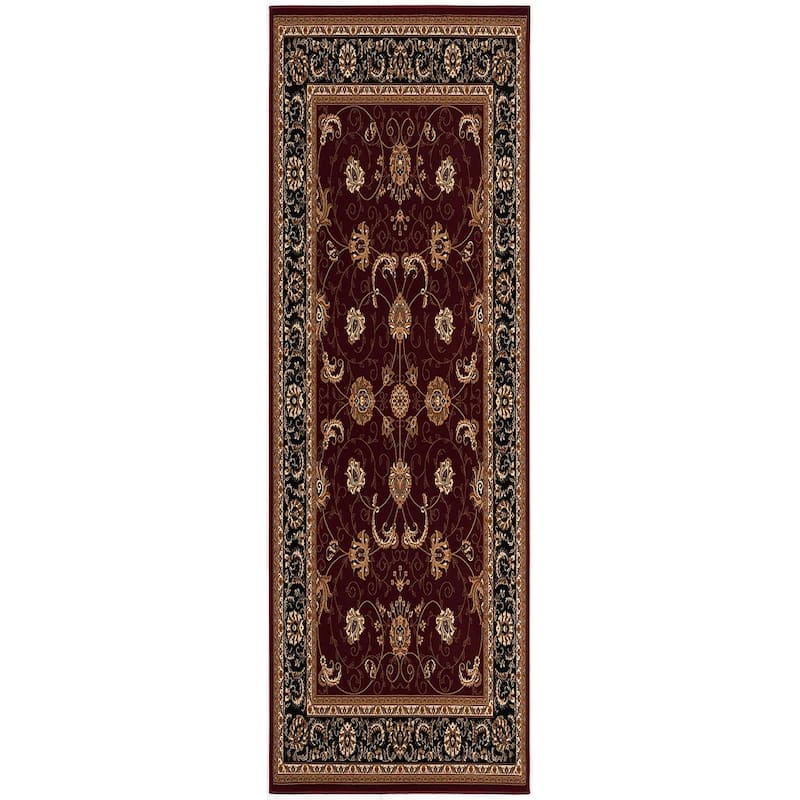 HomeRoots Zope Oriental Modern Runner Area Rug