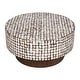 preview thumbnail 3 of 6, Mila Coconut Shell Round Pedestal Coffee Table by East at Main