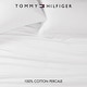 preview thumbnail 8 of 6, Tommy Hilfiger Hem Stripe Solid Cotton Sheet Set