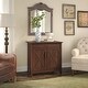 preview thumbnail 31 of 88, Key West Secretary Desk with Storage Cabinet by Bush Furniture Bing Cherry