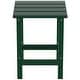 preview thumbnail 60 of 69, POLYTRENDS Laguna All Weather Poly Outdoor Side Table - Square